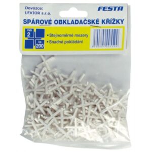 Křížky plast. 4mm obkladačské /100ks/