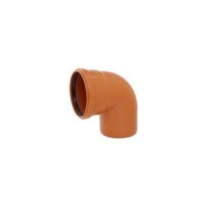 Koleno kanalizační PVC KGB 110/87°