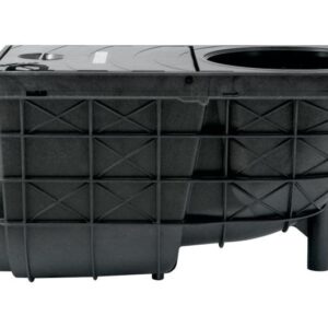 Lapač střeš.splavenin DN 125/110mm přímý, šedá