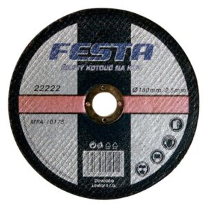Kotouč na kov řezný 125x2mm Festa