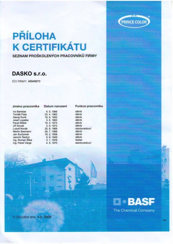 BASF příloha